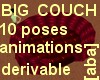 [aba] big couch 10 poses