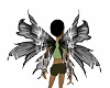animated skull wings