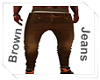 Brown Male Jeans