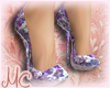 llMCll Print purple shoe