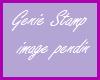 (V) Genie stamp 19