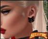 NOEL Glitter Bow Earring
