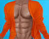 Orange Open Shirt 2 (M)