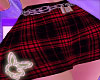 Grunge plaid skirt (RLL)