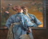 Painting by Stevens