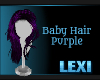 Baby Hair Purple