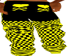 Yellow Skully Pants(M)