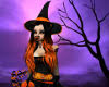 halloween witchy poster