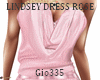 [Gi]LINDSEY DRESS ROSE
