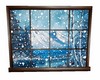 Winter Snow Window