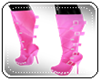 [D]PVC Boots Pink