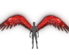 ☢ F Wings Red