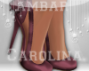 BURGUNDY PUMPS