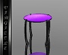 End Table black & purple