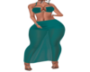 Teal Set Dress