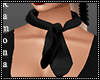 Black Satin Scarf