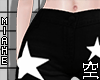 空 Pants Black Star 空