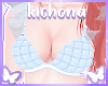 ʚɞ Bra Plaid Blue