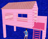 [E] Pink Playhouse Hut