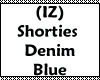 (IZ) Shorties Denim Blue