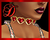 DQT-Necklace Love Red