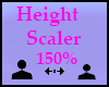Height Scaler 150% M/F