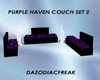Purple Haven Couch Set 2