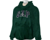 y2k green hoodie