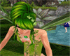 Hair Style Green Fairy