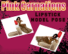 Lipstick Model Pose
