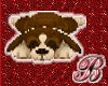 *B* Stuffed Dog Rug