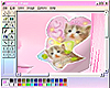 kitty face stickers