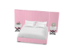 Pink Stripes Bed Set