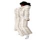 Layerable White Fur Coat