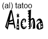 (al) Aicha tattoo