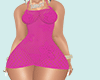 PINK CROCHET DRESS