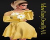 A/L   Yellow Daisy Dress