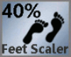 llzM Feet Scale 40% M