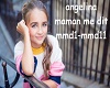 angelina maman me dit