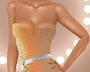 Golden Net Dress