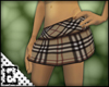[E] Brown Tartan Skirt