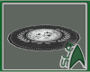 Starfleet logo rug