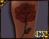 Rose Leg Tattoo Female
