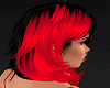 Black Hair & Red strip