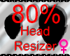head resize 80%