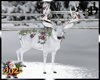 A3D*Xmas Deer Rose
