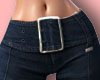 Belted Skinny Jeans