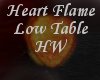 Heart Flame Low Table