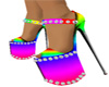 Rainbow Diamond Shoes
