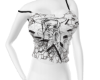 B/W Cartoon Top